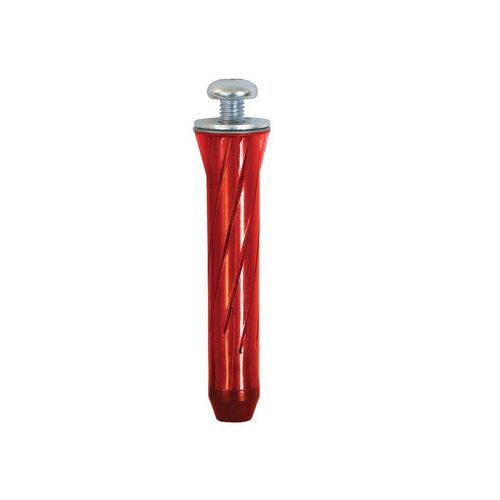 רוזט אדום בורג פיליפס מג' Expandet Rosett Red  65/12  10mm לגבס
