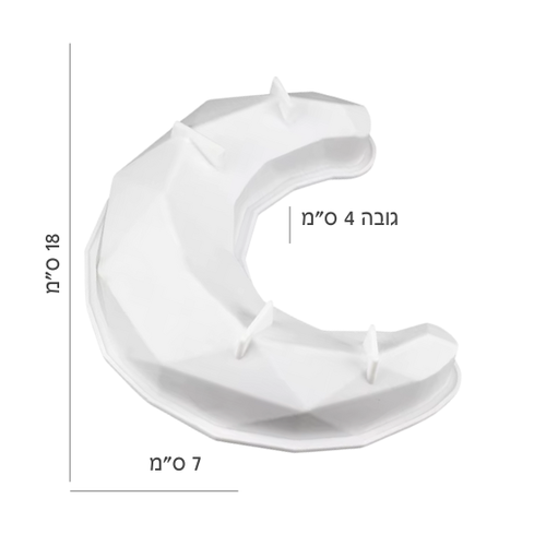 תבנית סיליקון ירח בינוני 