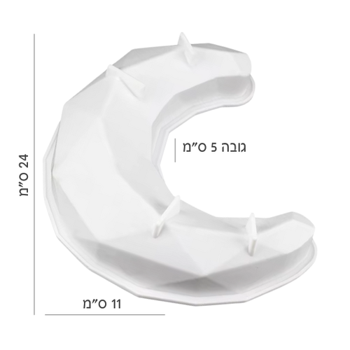 תבנית סיליקון ירח גדול