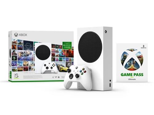 XBOX SERIES S 512GB SSD +3 MONTHS GAME PASS ULTIMATE + 2 CONTROLLER + DUAL CHARGING STATION