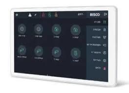 לוח מקשים מסך מגע טכנולוגיית IPS דגם RP432KPT000A מבית Risco
