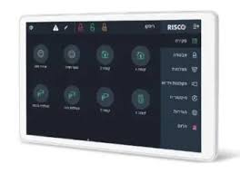 לוח מקשים מסך מגע טכנולוגיית IPS דגם RP432KPT000A מבית Risco