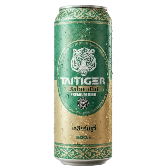 TAITIGER - טאיטיגר בירה פרימיום 4.8% כהל 500 מ"ל