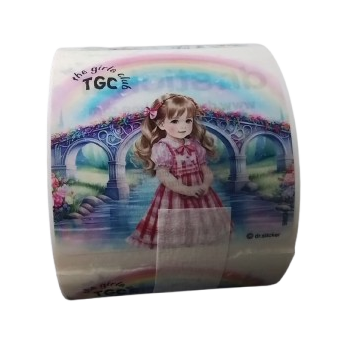 גליל מדבקות ד"ר סטיקר - מועדון הילדות - קשת