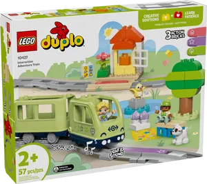 לגו DUPLO רכבת הרפתקאות אינטראקטיבית (10427) LEGO