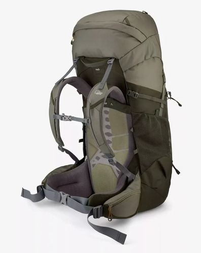 תרמיל טיולים LOWE ALPINE SIRAC PLUS 65L בצבע ירוק מבית לואו אלפין LOWE ALPINE