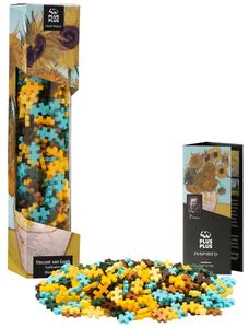 משחק הרכבה Plus-Plus 350 חלקים בהשראת ואן גוך: החמניות