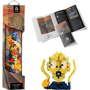 משחק הרכבה Plus-Plus 350 חלקים בהשראת אדוארד מונק: הצעקה