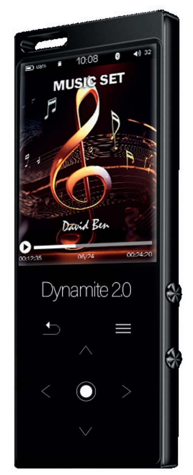 נגן MP3 סאמוויקס דינמיט Samvix Dynamite 2 ,16GB 