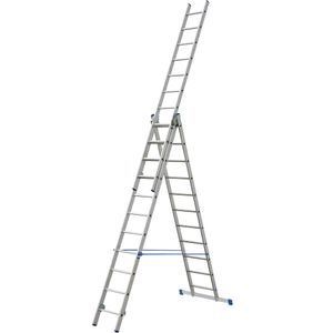סולם אלומיניום משולב תעשייתי 3×12 מתארך - TIANGIN JINMAO CE 3x12 Industrial Grade