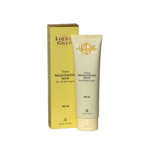 קרם לחות עם הגנה מהשמש וצבע Tinted Moisturizer SPF30 - אנה לוטן סדרת הזהב