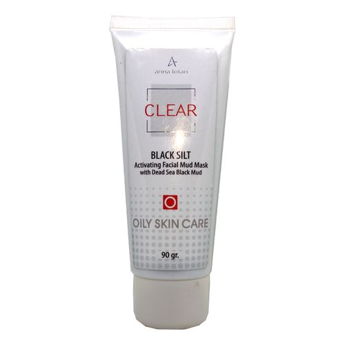 מסכת בוץ שחורה מים המלח Black Silt Activating Facial Mask - אנה לוטן קליר