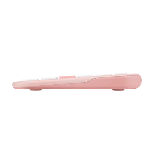 מקלדת אלחוטית Asus KW100 Marshmallow Bluetooth - עברית / אנגלית, צבע ורוד