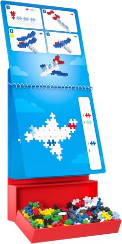 משחק הרכבה עם 125 חלקים לבניית 12 דגמים שטוחים או תלת מימדיים - כלי תחבורה