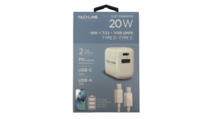 מטען  TYPE C מהיר 20W