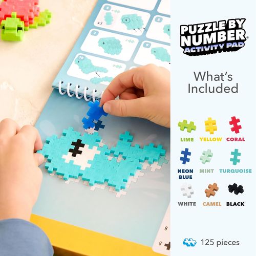 משחק הרכבה עם 125 חלקים לבניית 12 דגמים שטוחים או תלת מימדיים - ים