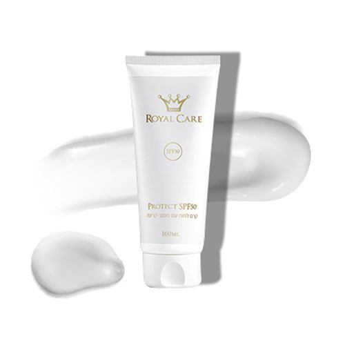 קרם לחות + קולגן וחומצה היאלורונית Protect SPF50