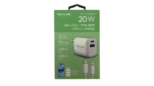 מטען לאייפון מהיר 20W
