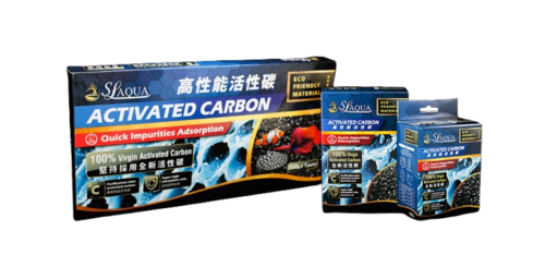 SL-AQUA פחם פעיל 100% טהור 500 גרם Activated carbon