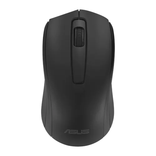 סט מקלדת ועכבר אלחוטי ASUS CW101 בצבע שחור עם עברית ואנגלית, חיבור RF 2.4GHz ותאימות ל-Windows
