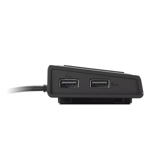 ASUS USB-C Stand Dock DC310 תחנת עגינה 10-ב-1 עם מעמד מתכוונן, חיבורי HDMI, USB וטעינה למחשב נייד