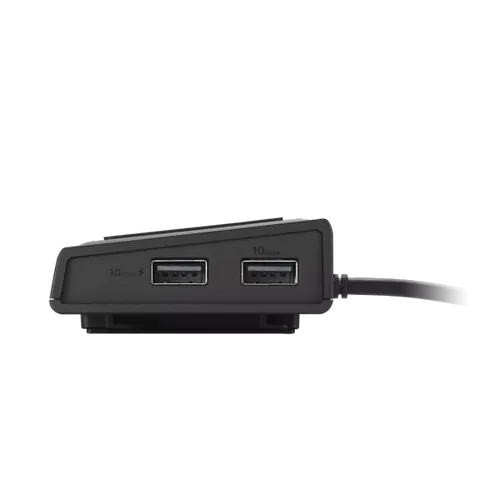 ASUS USB-C Stand Dock DC310 תחנת עגינה 10-ב-1 עם מעמד מתכוונן, חיבורי HDMI, USB וטעינה למחשב נייד