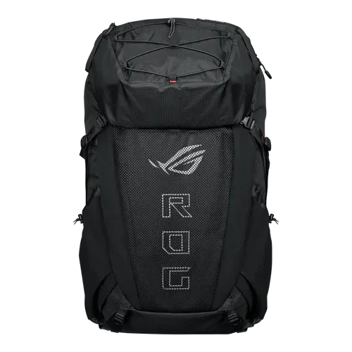 תיק גב ASUS ROG Archer ErgoAir BP3800 בצבע שחור למחשב נייד עד 18 אינץ עם עיצוב מודולרי, גב ארגונומי והגנה מלאה לציוד