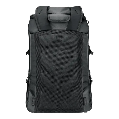 תיק גב ASUS ROG Archer ErgoAir BP3800 בצבע שחור למחשב נייד עד 18 אינץ עם עיצוב מודולרי, גב ארגונומי והגנה מלאה לציוד