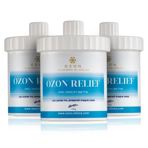OZON Relief אוזון רליף 100 גרם שלישיה