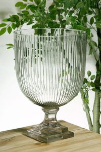 קערה על רגל HEND MADE GLASS