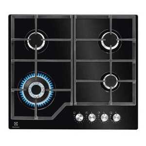 כיריים גז Electrolux KGG64362K זכוכית שחורה אלקטרולוקס