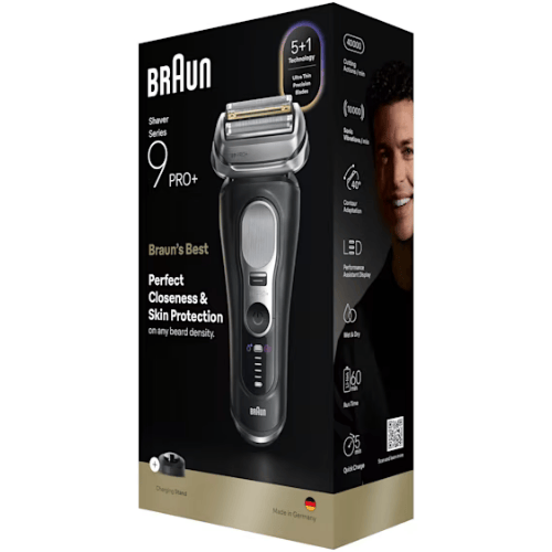 מכונת גילוח מתקדמת רטוב/יבש Braun Series 9 Pro+ 9610s