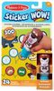 Sticker WOW! חוברת מדבקות 24 דפים עם מכשיר הדבקה אוטומטי ו 300 מדבקות - קוקואה הכלב וחיות אחרות