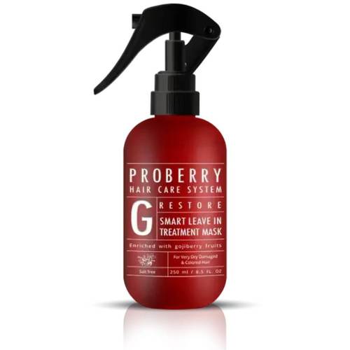 מסכה ללא שטיפה ריסטור  לשיער יבש צבוע ופגום PROBERRY פרוברי 250 מ״ל