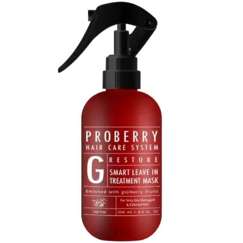 מסכה ללא שטיפה ריסטור  לשיער יבש צבוע ופגום PROBERRY פרוברי 250 מ״ל