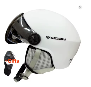 קסדת סקי מקצועית עם משקף - MOON SKI 350