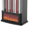 תנור חימום 3+1 ATL-2420 GOLD LINE CARBON Flaming Coals
