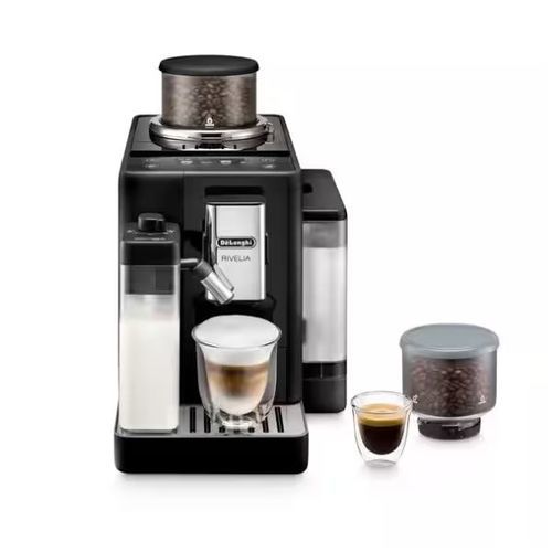 מכונת אספרסו אוטומטית Delonghi Rivelia EXAM440.55.B שחור דלונגי