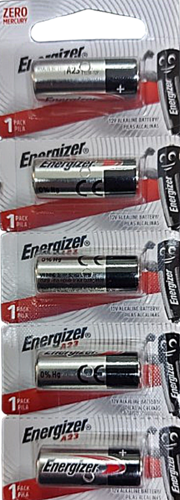 סוללה 12V אנרג’ייזר Energizer E23A מארז 5 סוללות