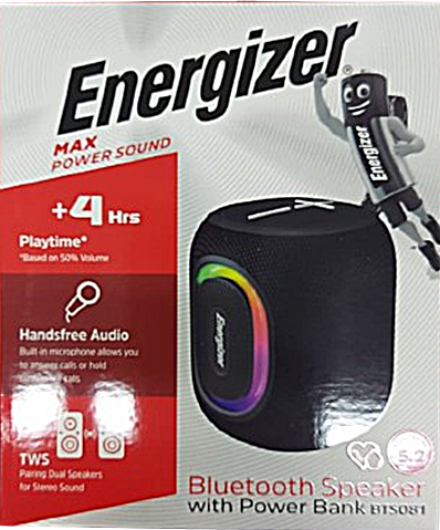 רמקול בלוטוס Energizer BT081-איכותי 