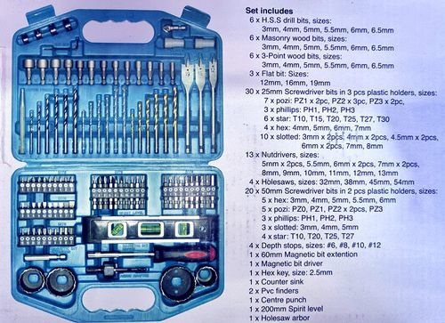סט 101 חלקים ביטים ומקדחים MAKITA P67832 מקיטה