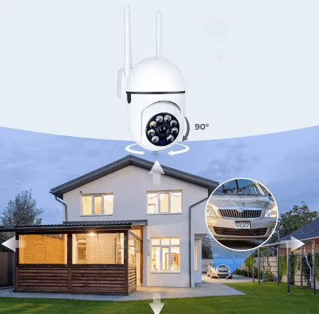 מצלמת אבטחה אלחוטית חכמה WIFI  4K 8MP