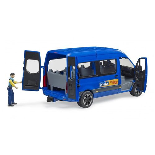 מיניבוס מרצדס ספרינטר ונהג - 02681 Bruder Mercedes-benz