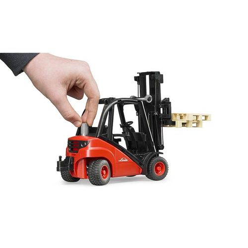 מלגזה לינדה ואביזרים - Bruder Linde H30D 02511