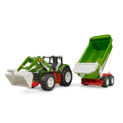 טרקטור עם עגלה - BRUDER ROADMAX 3452