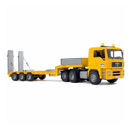 משאית MAN TAG גוררת מיני CAT מחפרון  - Bruder 01658