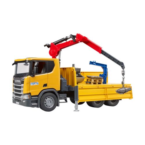 משאית סקניה פתוחה עם זרוע הידראולית - SCANIA SUPER 560R 3551