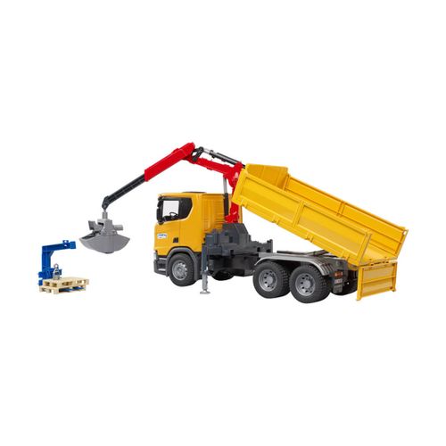 משאית סקניה פתוחה עם זרוע הידראולית - SCANIA SUPER 560R 3551