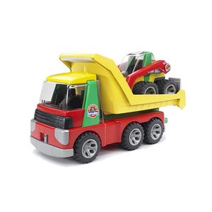 משאית טרנספורט + דחפור לתינוקות - 20070 BRUDER