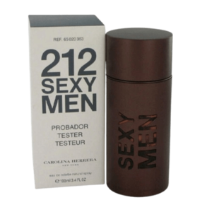 בושם טסטר לגבר 80 מ"ל | Carolina Herrera 212 Sexy | או דה טואלט E.D.T